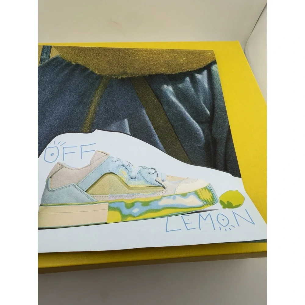 Size 10 - MSCHF Gobstomper Off-Lemon Edition